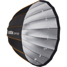 Apšvietimo Įranga - Godox Quick Release Parabolic Softbox QR PF120, Profoto Mount, Sidabrinis Apšvietimo Įranga - Godox Quick Release Parabolic Softbox QR PF120, Profoto Mount, Sidabrinis