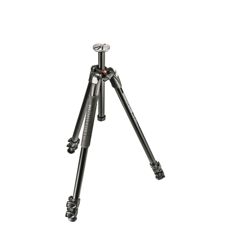 Stovas - Manfrotto 290 Xtra aliuminio 3-sekcijų reguliuojamo aukščio juodas