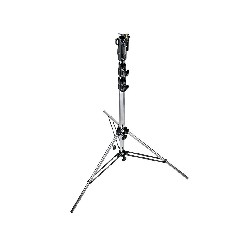 Fotografijos Trikojis - Manfrotto Sunkus Plieninis Chromuotas Stovas 333cm