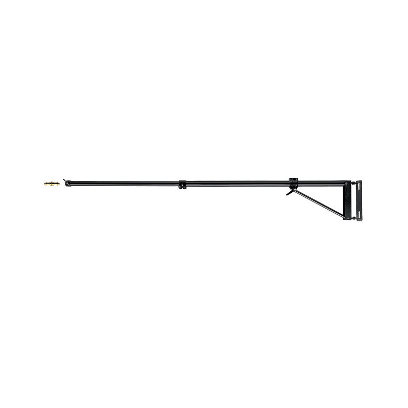 Tvirtinimo priedas - Manfrotto Boom sieninis šviesos laikiklis juodas