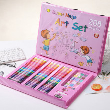 Extralink Art Set for Painting, 208-Piece Art Supplies