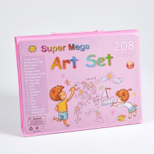 Extralink Art Rinkinys tapybai, 208-Piece Art Priemonės