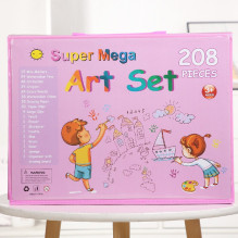 Extralink Art Rinkinys tapybai, 208-Piece Art Priemonės