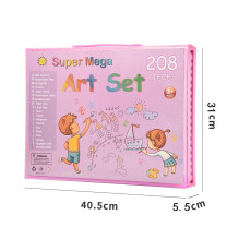 Extralink Art Set for Painting, 208-Piece Art Supplies