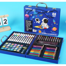Extralink Art Tapybos rinkinys, Blue Astronautas 88 vnt. Extralink Art Tapybos rinkinys, Blue Astronautas 88 vnt.