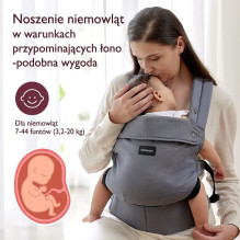 Momcozy BC001 , Baby and child carrier , Grey colour