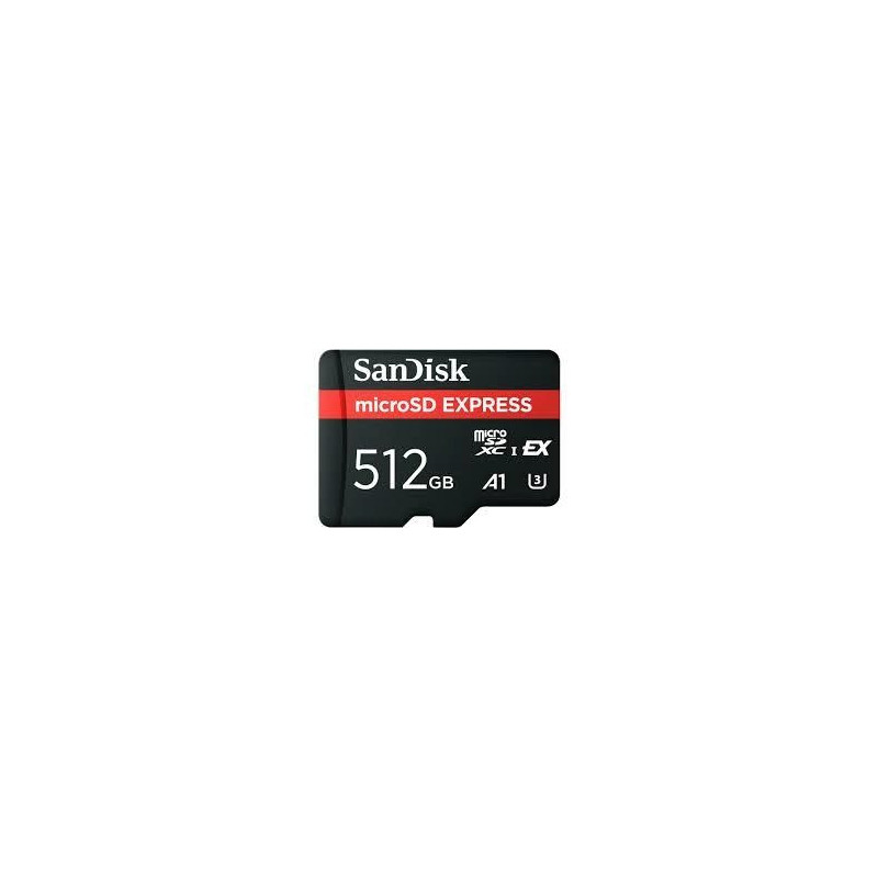 SanDisk microSD Express 512 GB black - Memory card