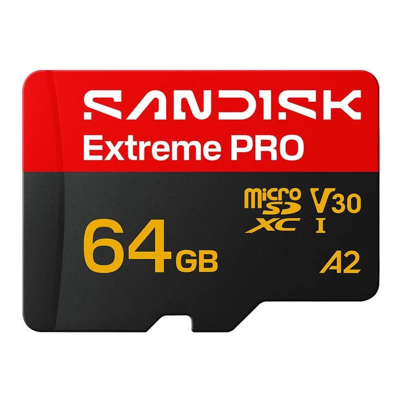SanDisk Extreme PRO microSD UHS-I 64 GB MicroSDHC