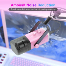Fifine AmpliGame AM8 RGB, Pink Fifine AmpliGame AM8 RGB, Pink