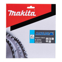 Diskinis medienos pjūklas Makita, TCT, 216x30mm, 48T Diskinis medienos pjūklas Makita, TCT, 216x30mm, 48T
