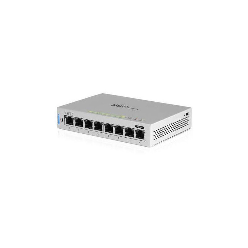 Ubiquiti valdomas tinklo jungiklis UniFi 8x2.5G RJ45 / 16x10G RJ45 / 2xSFP28 PoE+++ 1050W 19" montuojamas į spintą,