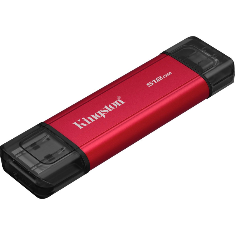 Kingston Technology 512GB Dual USB-A / C Portable SSD Up to 1050MB / s USB 3.2 Gen 2