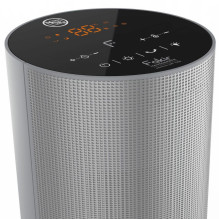 Fakir HT 1200 Fan Heater with 2500 Watt, Eco function, LED-Touch-Display & Oszillation - elegant Design in anthracit Fakir HT 1200 Fan Heater with 2500 Watt, Eco function, LED-Touch-Display & Oszillation - elegant Design in anthracit