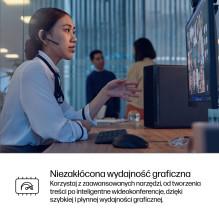 HP ProDesk 4 Tower G1i stacionarus kompiuteris su dirbtiniu intelektu, Intel Core Ultra 5 225, 16 GB DDR5-SDRAM, 512 GB 