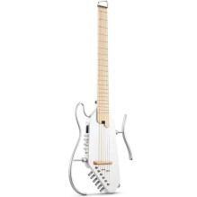 Donner Hush I Pro White - electro-acoustic guitar