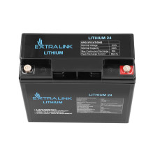 Extralink LiFePO4 Battery 24AH, 12.8V, BMS