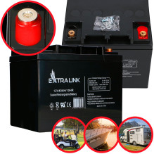 Extralink AGM 12V 40Ah Maintenance-Free Battery Extralink AGM 12V 40Ah Maintenance-Free Battery