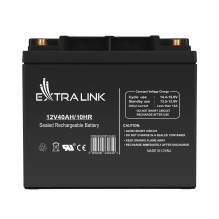 Extralink AGM 12V 40Ah Maintenance-Free Battery Extralink AGM 12V 40Ah Maintenance-Free Battery