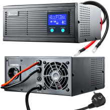 Extralink Piorun 2000VA / 1600W Inverter compatible with Volt Sinus Pro, Pure Sine Wave, 24VDC Battery Voltage