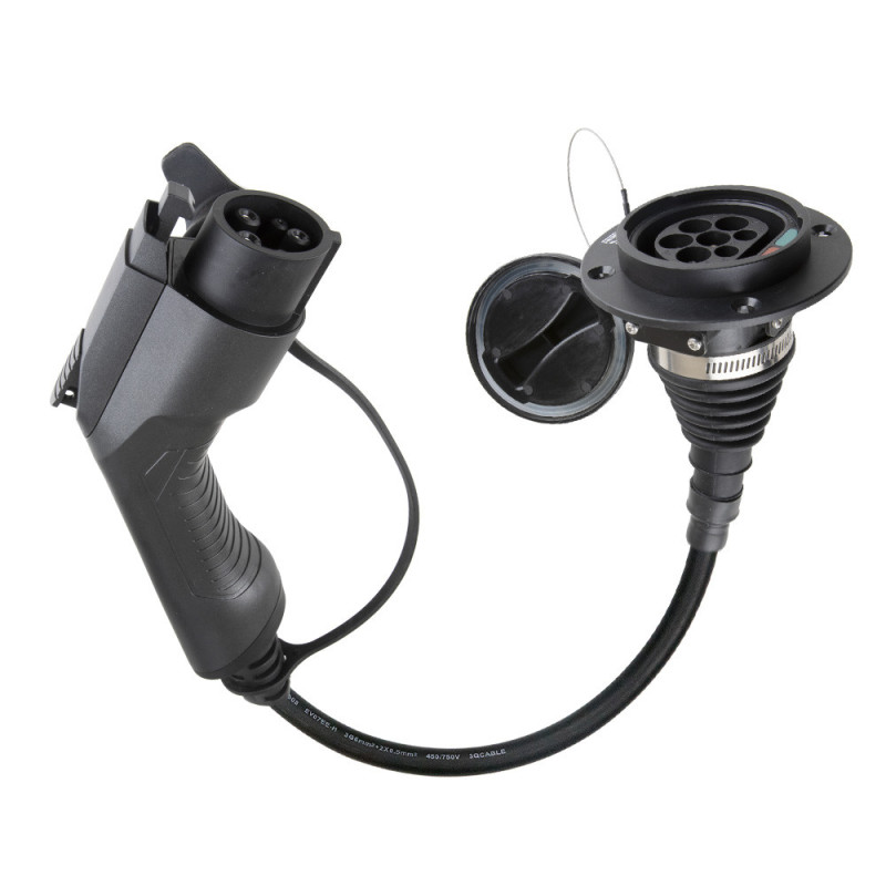 Extralink Car Charger Adapter EU to US, BS-EVSC004 to BS-EVP001-L32A