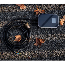 Extralink BS20-BC-22kW-APP 2 tipo elektromobilio įkroviklis 32A 22kW, 3 fazės, LCD ekranas, programa, 6.1m