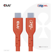 Club3D Kabel USB 2 Typ C PD 240W / 480Mb 4m St / St Club3D Kabel USB 2 Typ C PD 240W / 480Mb 4m St / St