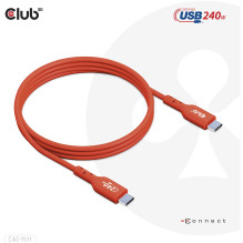 Club3D Kabel USB 2 Typ C PD 240W / 480Mb 4m St / St Club3D Kabel USB 2 Typ C PD 240W / 480Mb 4m St / St