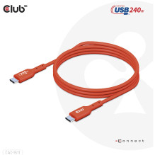 Club3D Kabel USB 2 Typ C PD 240W / 480Mb 4m St / St Club3D Kabel USB 2 Typ C PD 240W / 480Mb 4m St / St