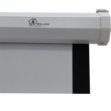 Extralink Projekcinis ekranas 120", 16:9, 266x149cm, PVC, pusiau automatinis vyniojimas