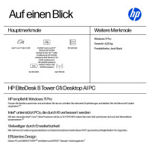 HP EliteDesk 8 bokštas G1i CU5 235 / 32GB / 512SSD / W11 Pro 3J DE ) HP EliteDesk 8 bokštas G1i CU5 235 / 32GB / 512SSD / W11 Pro 3J DE )