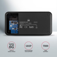 HDD DISKO DOKO STOTELĖ USB3.2 / 2.5' / 3.5' SATA ADSA-SN AXAGON HDD DISKO DOKO STOTELĖ USB3.2 / 2.5' / 3.5' SATA ADSA-SN AXAGON