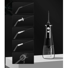 Extralink Beauty Intelligent Water Flosser L10 Black, 2000mAh, IPX6