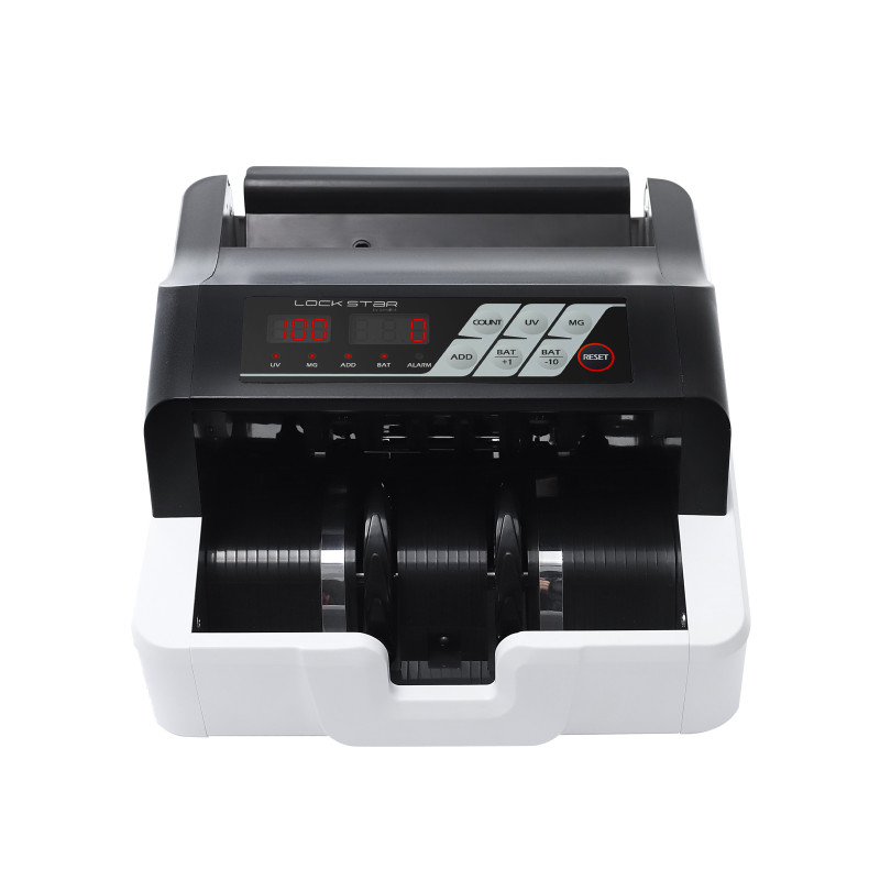 „LockStar“ – Extralink MG X-300, profesionalus banknotų nominalų skaičiuotuvas, UV, IR spinduliais