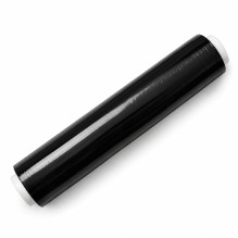 Extralink, stretch film, black, 2.9kg roll, 23 microns, 50cm
