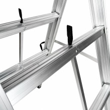 Extralink, Šarnyrinės kopėčios, LAD03TA, 3x2, 1,23 m