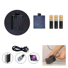 3D Širdelės formos meškiuko naktinė lemputė Extralink Namai, optinė iliuzija miegamajam, USB atmintinė 3D Širdelės formos meškiuko naktinė lemputė Extralink Namai, optinė iliuzija miegamajam, USB atmintinė