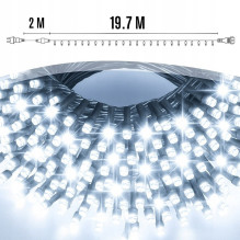 EXTRALINK CHRISTMAS TREE LIGHTS 300LED OUTDOOR INDOOR COOL WHITE 21.7M