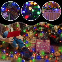 Extralink, Christmas tree lights, festive, 21,7m, 300 LED, outdoor, indoor, multicolour