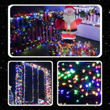 Extralink, Christmas tree lights, festive, 21,7m, 300 LED, outdoor, indoor, multicolour