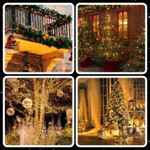 EXTRALINK CHRISTMAS TREE LIGHTS 500LED OUTDOOR INDOOR WARM WHITE 35M EXTRALINK CHRISTMAS TREE LIGHTS 500LED OUTDOOR INDOOR WARM WHITE 35M