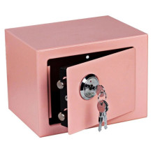 Extralink Namams Safe, Biurui Safe, Key Spintelė, Saugi pinigų dėžutė, Rožinė, S-404
