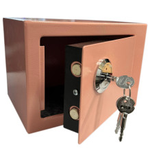 Extralink Home Safe, Office Safe, Key Locker, Security Cash Box, Pink, S-404 Extralink Home Safe, Office Safe, Key Locker, Security Cash Box, Pink, S-404