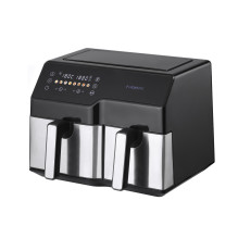 Extralink Home Air Fryer SJ-1000 10L EU, Air fryer, (6L+4L) 2500W
