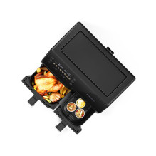 Extralink Namų oro gruzdintuvė SJ-1000 10L EU, Oro gruzdintuvė, ( 6L+4L ) 2500W Extralink Namų oro gruzdintuvė SJ-1000 10L EU, Oro gruzdintuvė, ( 6L+4L ) 2500W