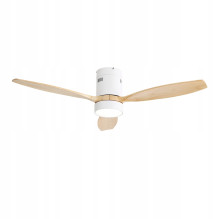 Extralink Nature Flow 52 Smart WiFi, lubų ventiliatorius, mediena, programa, 132cm Extralink Nature Flow 52 Smart WiFi, lubų ventiliatorius, mediena, programa, 132cm
