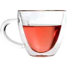 Extralink Pradžia Širdelės formos meilės puodelis, dvigubos sienelės, karščiui atsparus stiklinis puodelis 250ml Extralink Pradžia Širdelės formos meilės puodelis, dvigubos sienelės, karščiui atsparus stiklinis puodelis 250ml