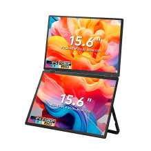 Extralink Smart Gyvenimas T01 15,6", Nešiojami nešiojamojo kompiuterio monitoriai, 2 monitoriai, IPS