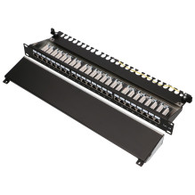 Extralink CAT6A STP Patch Panel, 24 Ports