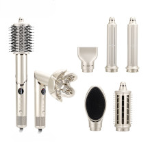 Stay Beauty M-17959L, Foldable 8-in-1 curling hair dryer, with ionisation, 1400W, 8 attachments, styling set