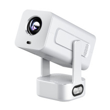 Extralink SmartLife Smart Projector Cinema&amp;Karaoke - IMS360 White, Projector for films, games and music with 2 micro